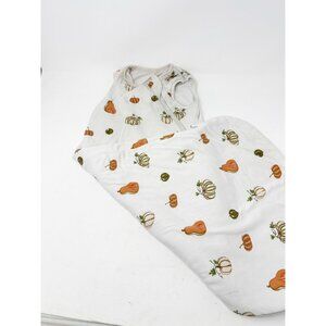 Kyte Baby 1.0 Tog Sleep Bag Wearable Blanket Double Zip Pumpkin Print 0-6 Months